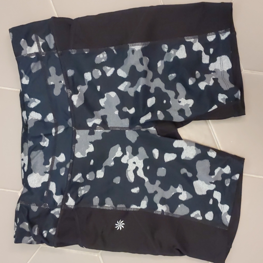 Athleta bike-style running shorts